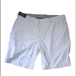 Mens Ralph Lauren shorts 38 in the waist powder blue. New never worn.
